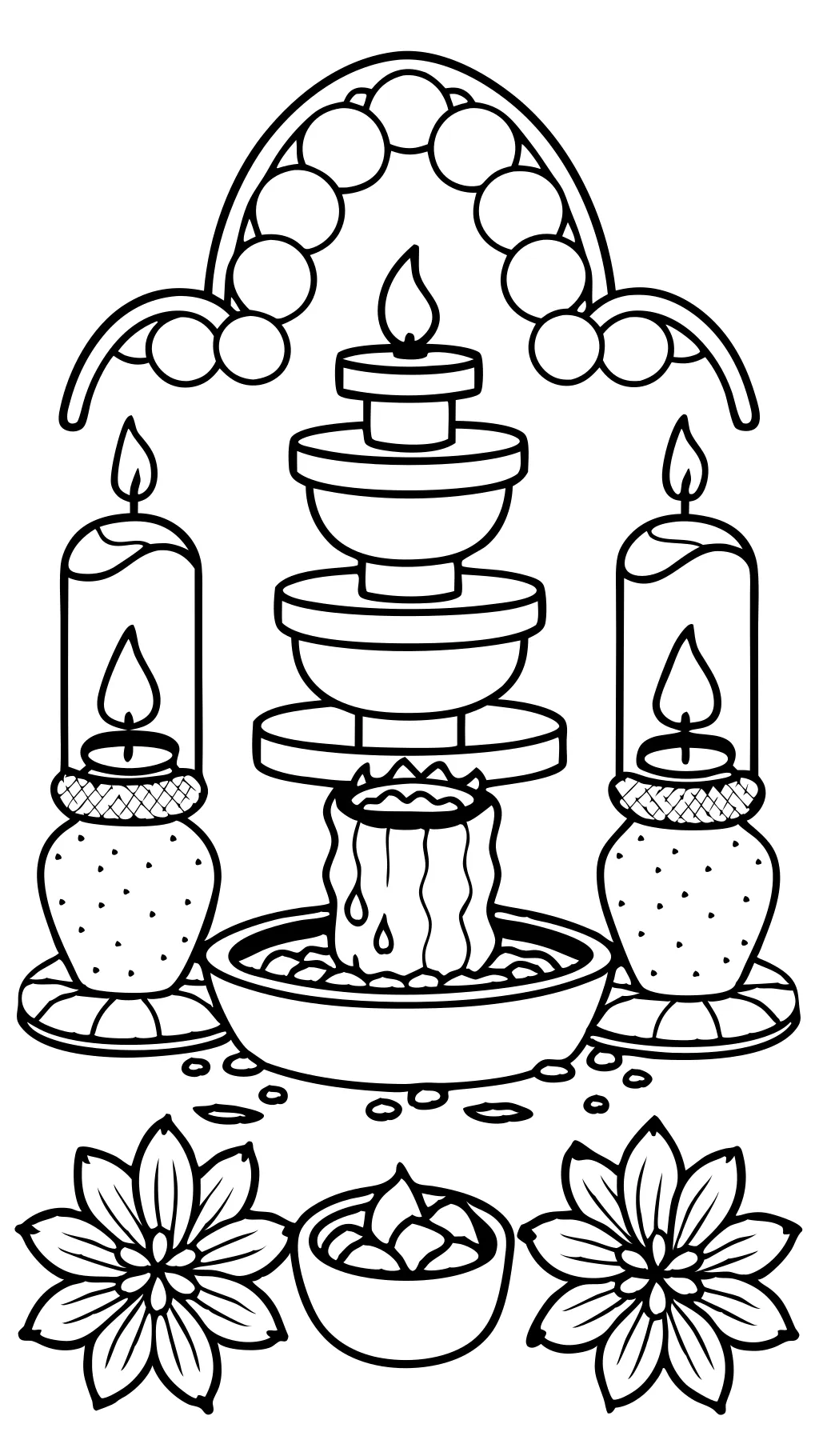 spa coloring pages